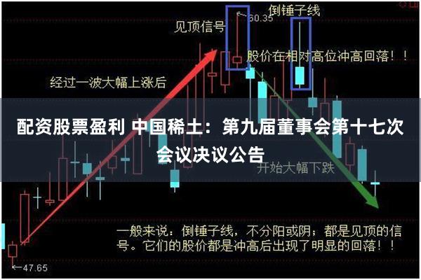 配资股票盈利 中国稀土：第九届董事会第十七次会议决议公告