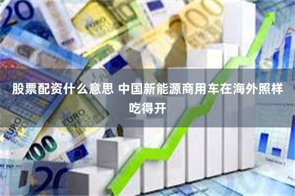 股票配资什么意思 中国新能源商用车在海外照样吃得开