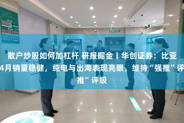 散户炒股如何加杠杆 研报掘金丨华创证券：比亚迪4月销量稳健，纯电与出海表现亮眼，维持“强推”评级