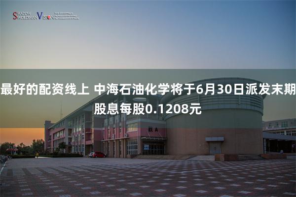 最好的配资线上 中海石油化学将于6月30日派发末期股息每股0.1208元