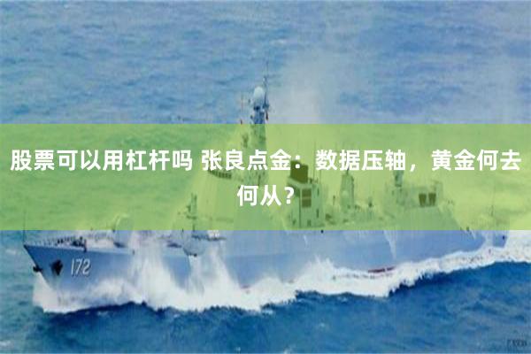 股票可以用杠杆吗 张良点金:数据压轴,黄金何去何从?