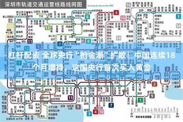 杠杆配资 全球央行“抢金潮”扩散!中国连续18个月增持,这国央行首次买入黄金