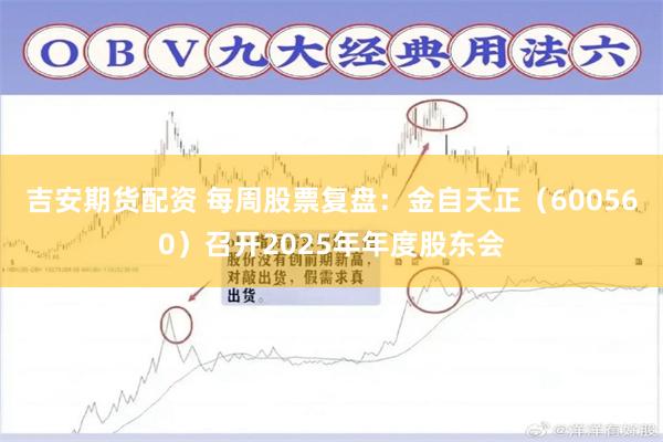 吉安期货配资 每周股票复盘：金自天正（600560）召开2025年年度股东会
