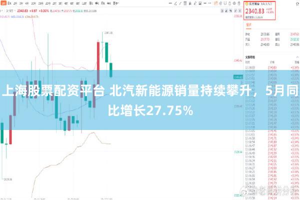 上海股票配资平台 北汽新能源销量持续攀升，5月同比增长27.75%