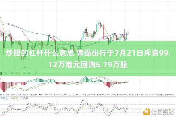 炒股的杠杆什么意思 曹操出行于7月21日斥资99.12万港元回购6.79万股