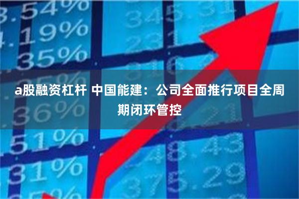 a股融资杠杆 中国能建：公司全面推行项目全周期闭环管控