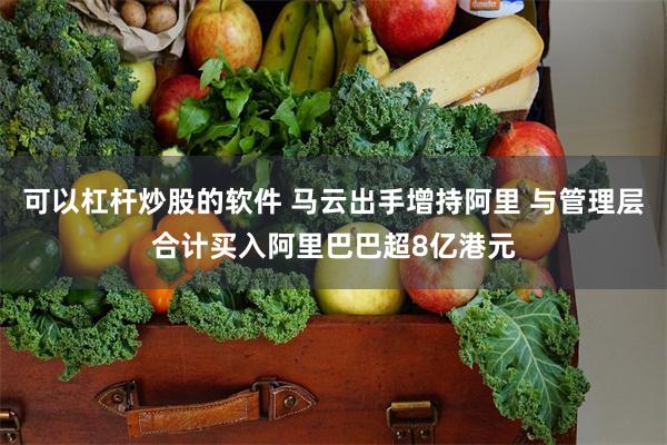 可以杠杆炒股的软件 马云出手增持阿里 与管理层合计买入阿里巴巴超8亿港元